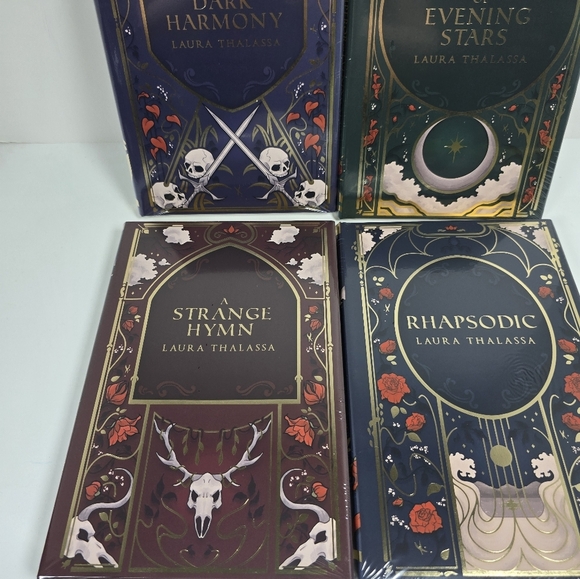 Laura Thalassa The Bargainer Series Arcane Society 1st Signed New - Picture 4 of 15